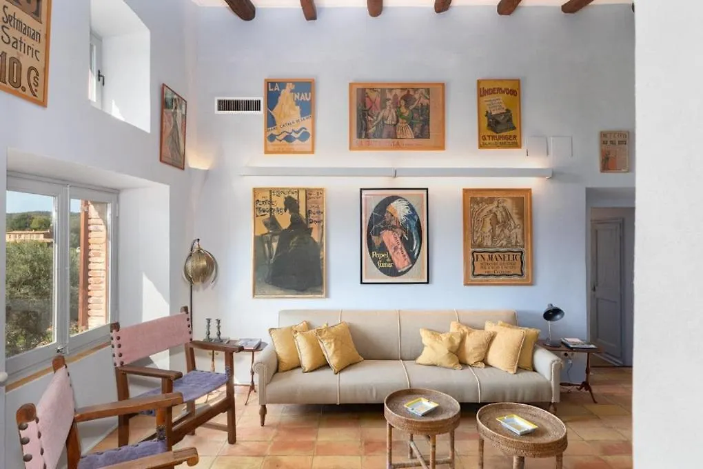 וילה ואל-לוברגה Exquisite Farmhouse In The Emporda Costa Brava