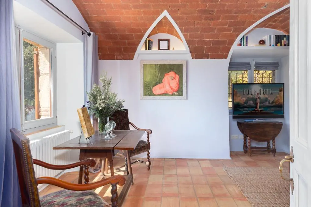 וילה ואל-לוברגה Exquisite Farmhouse In The Emporda Costa Brava ספרד